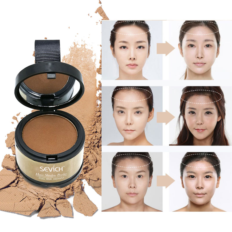 Hairline Fiber Powder Private Label 10 Color Root Cover up Hair Shadow Powder