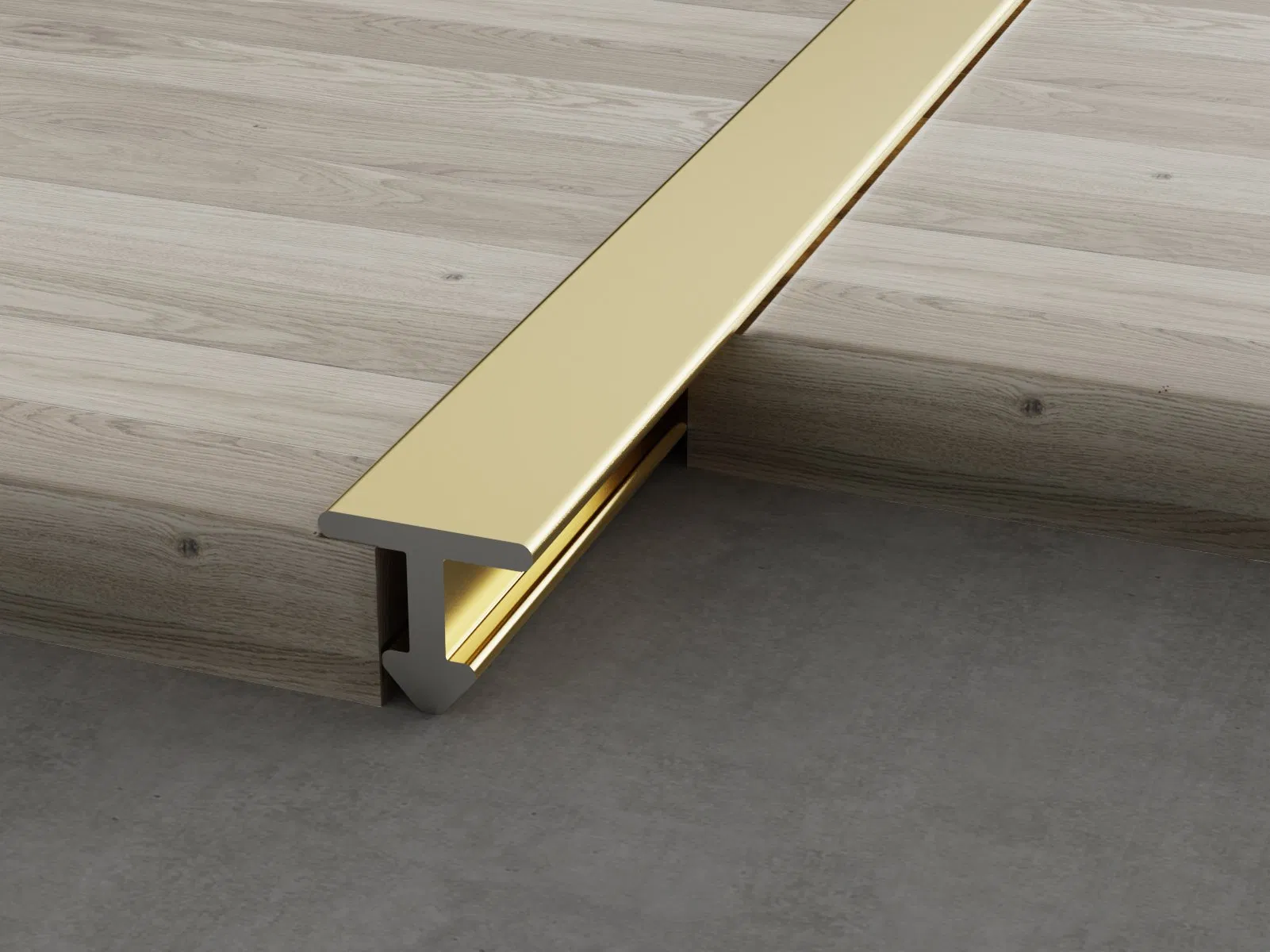 Customized Aluminum Decorative Tile Edge Strips From The Factory in Foshan