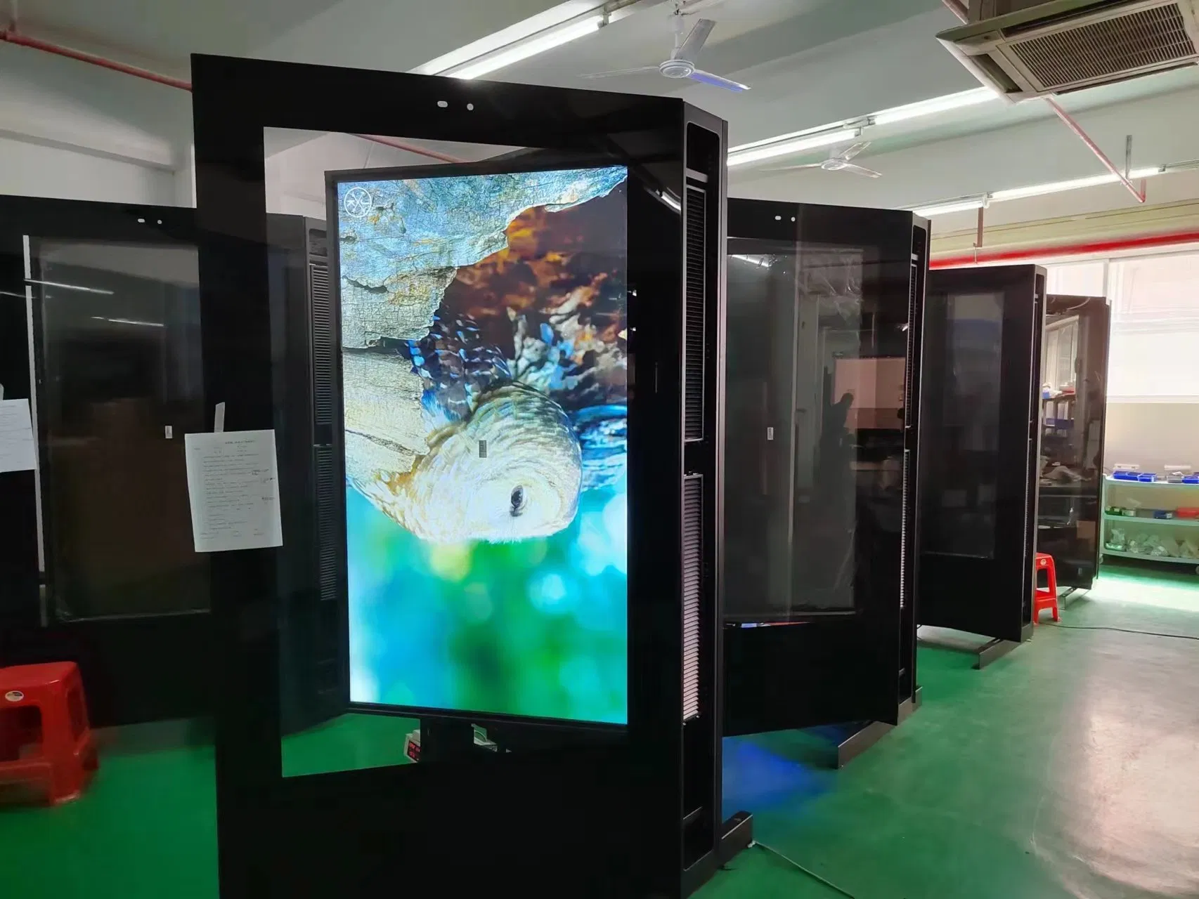 Уличный рекламный киоск с Android, водонепроницаемый дисплей