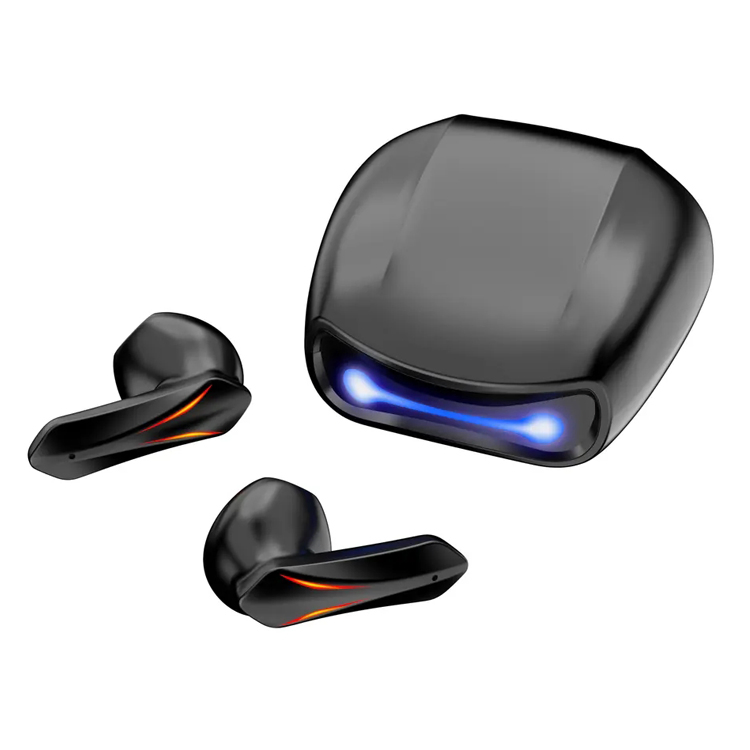 Cool Bumble Bee Bluetooth Earphone True Mini Wireless Earbuds Gaming Headset with LED Light Touch Control