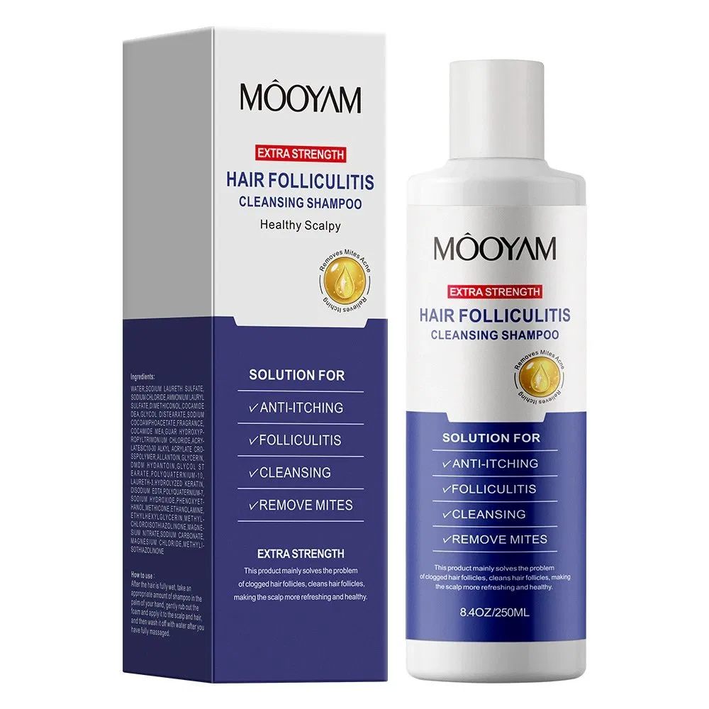 OEM Balances Oil Remove Mites Anti-Itching Anti-Acne 250ml Mooyam Hair Cleansing Shampoo