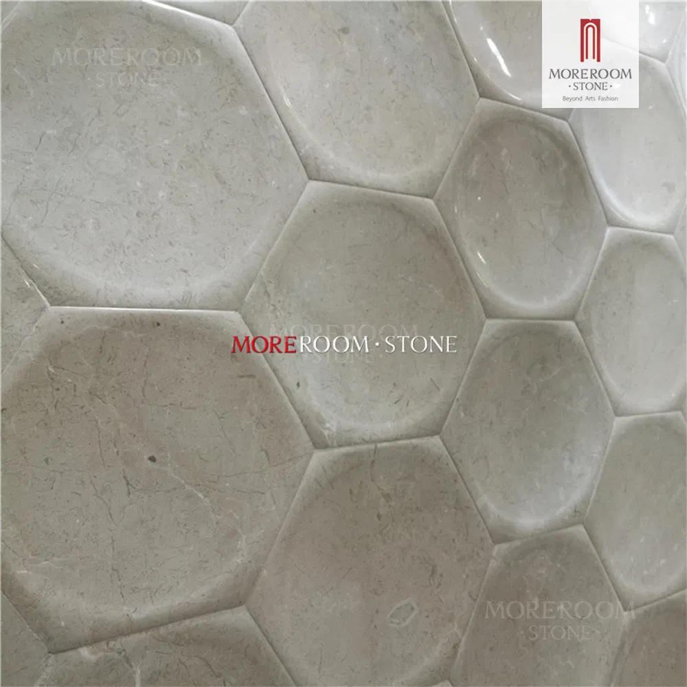Decorative 3D Carving Marble Stone Panel for Interior Walls China Price