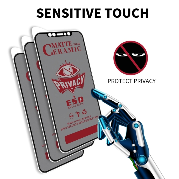 Защитная плёнка Anti-Spy для iPhone 16/15/14/13