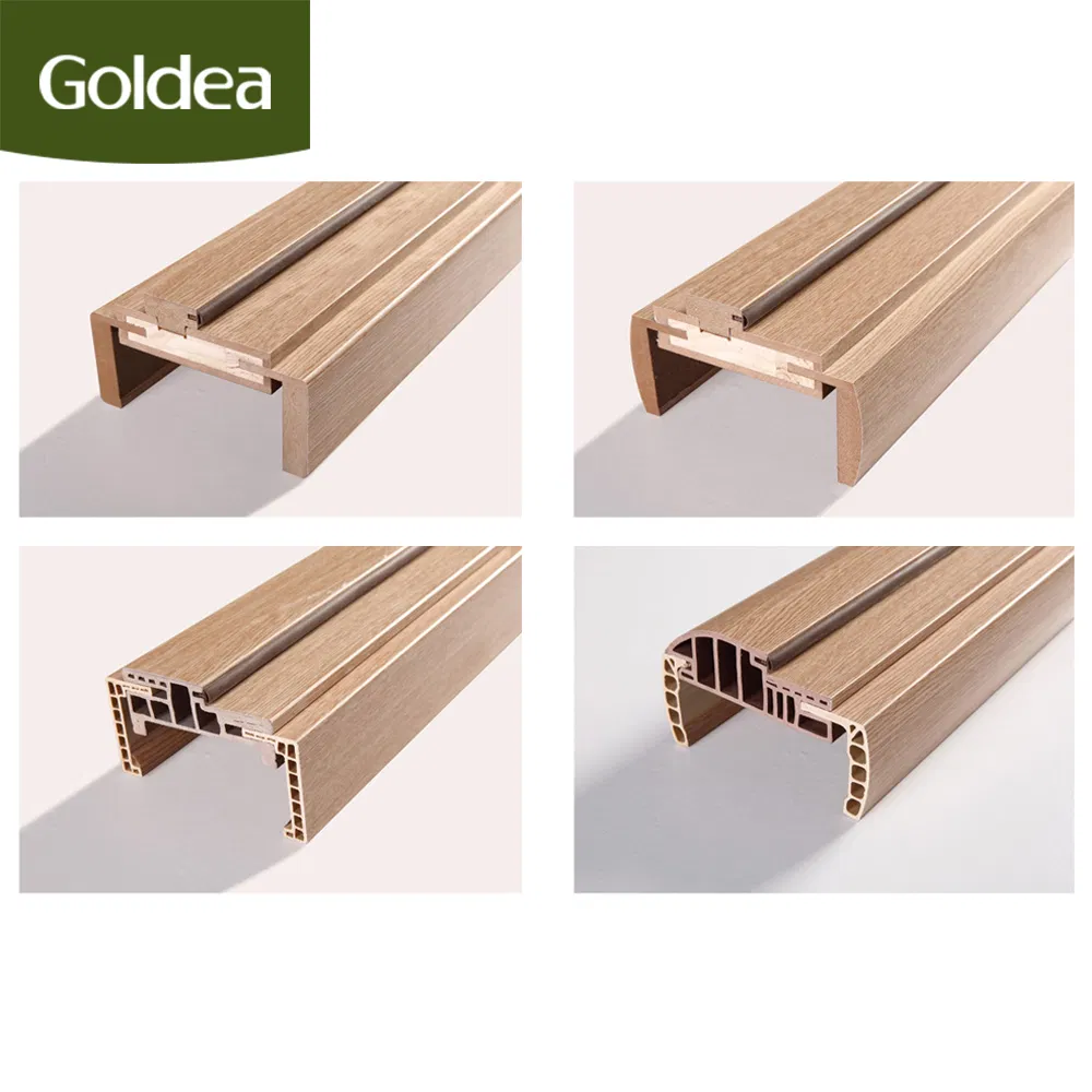 Solid Wood Customized Fashion Home Hotel Hospital Residential Dm21AC-398 MDF Door