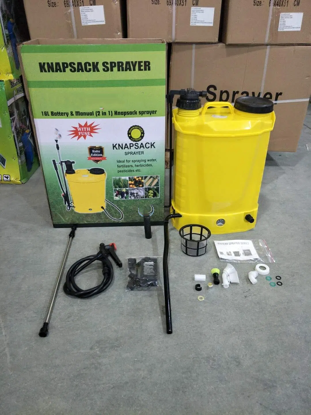 Farmguard Agricultural Water Mist Knapsack Electric Power Garden Tool Tree Lawn Sprayer