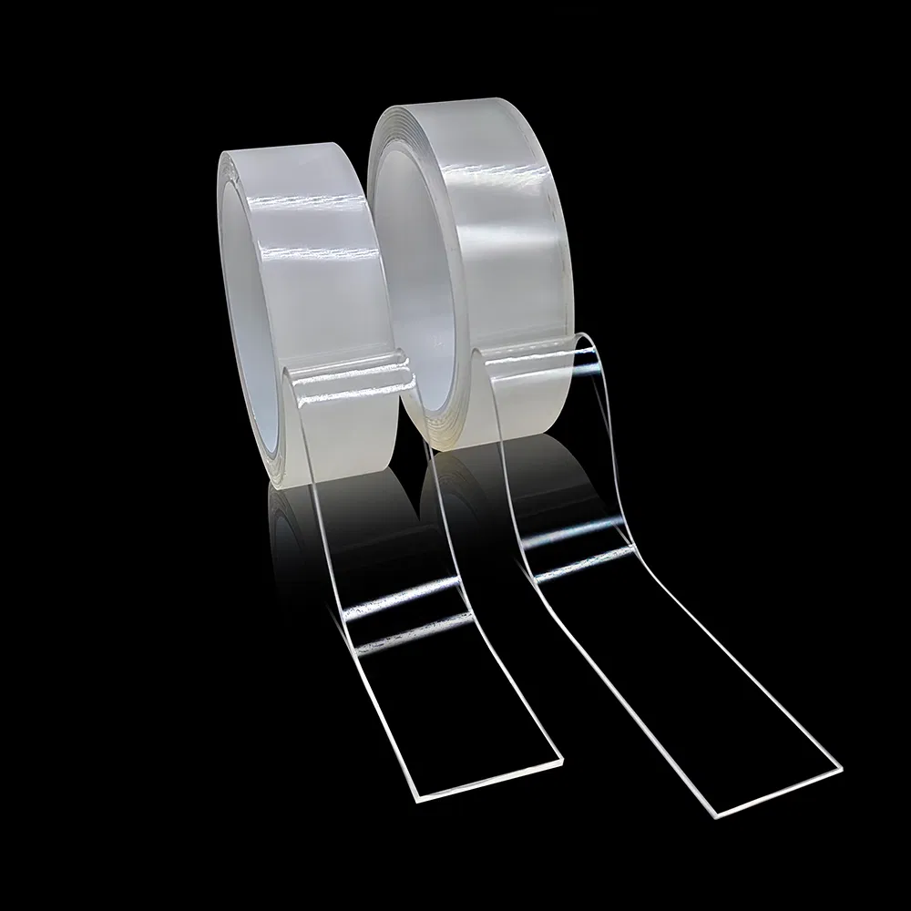 Custom Waterproof Transparent Nano Stick Tape Multipurpose Washable Double Sided Adhesive Tape Nano Tape