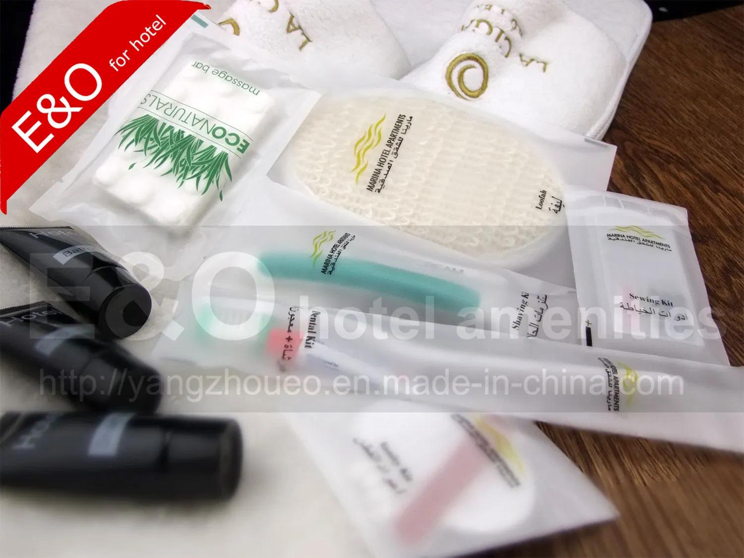 Luxury Five Star Hotel Disposable Amenity Guest Room Hotel Supply