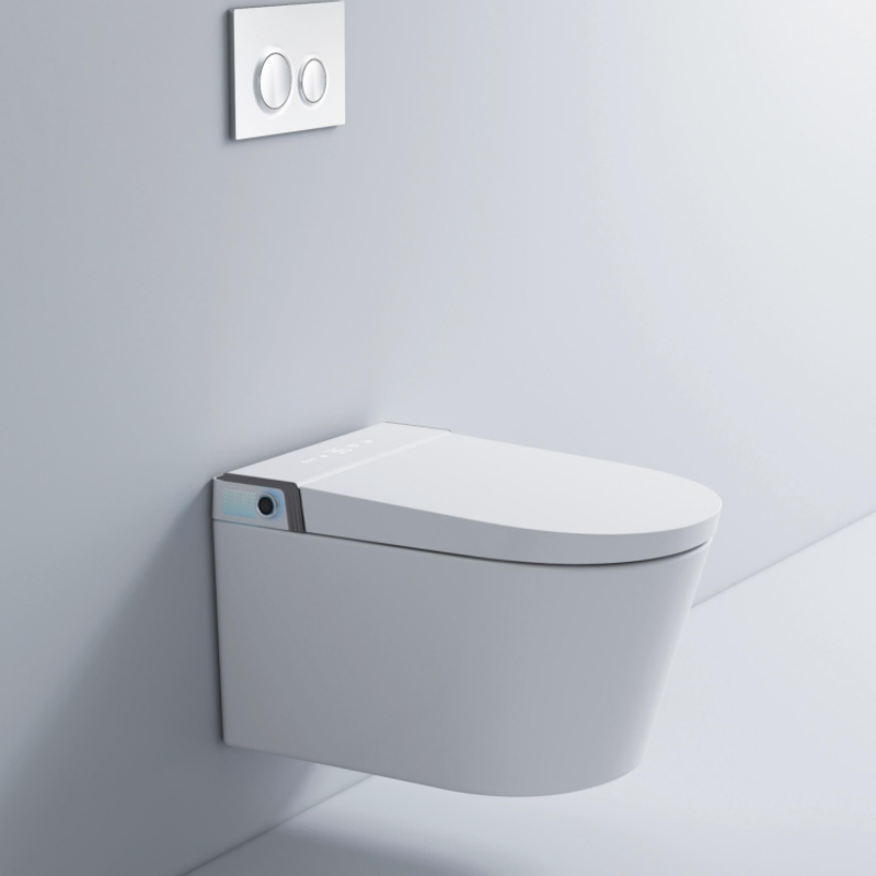 Simple Hot Selling, Fashionable Ceramic Wall Mounted Intelligent Toilet