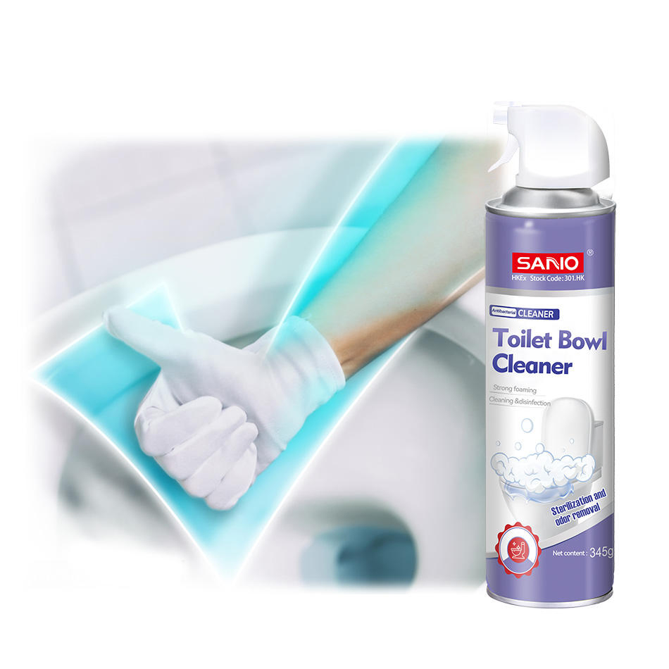 Sanvo Bubble Quick Foaming Toilet Bowl Cleaner Fast Drain Toilet Cleaner Foam Cleaner Spray Multi-Purpose