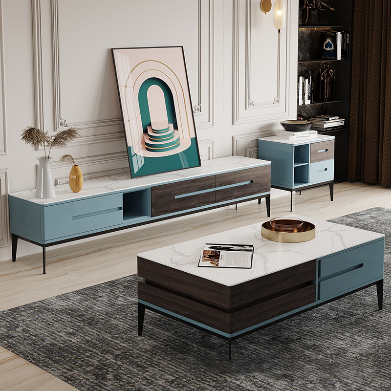 Комплект мебели для гостиной тумба под ТВ журнальный столик