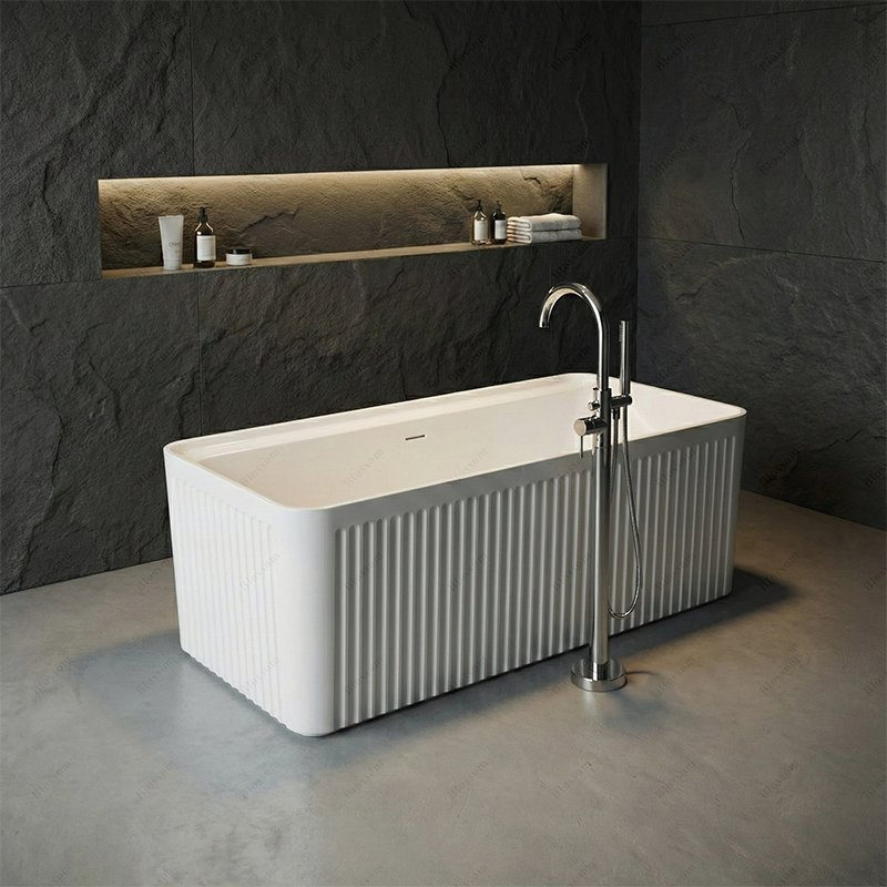 Акриловая ванна с глянцевой поверхностью для отелей