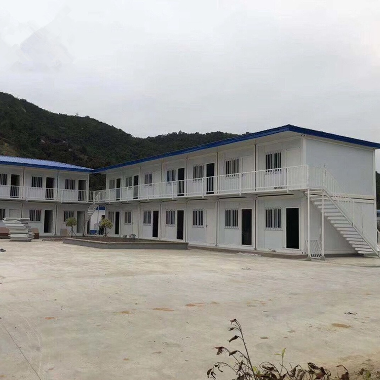 Fast Construction Worker Camp Low Cost Flat Pack Prefab House Modular Container Apartment