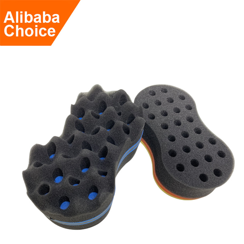Custom Wave-Shaped Sponges for Hair Sponge Twist Curl Sponge