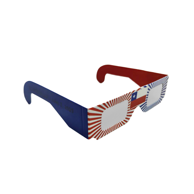 Wholesale 2024 Popular Custom Logo Viewing Filter 3D Glasses Solar Eclipse Glasses