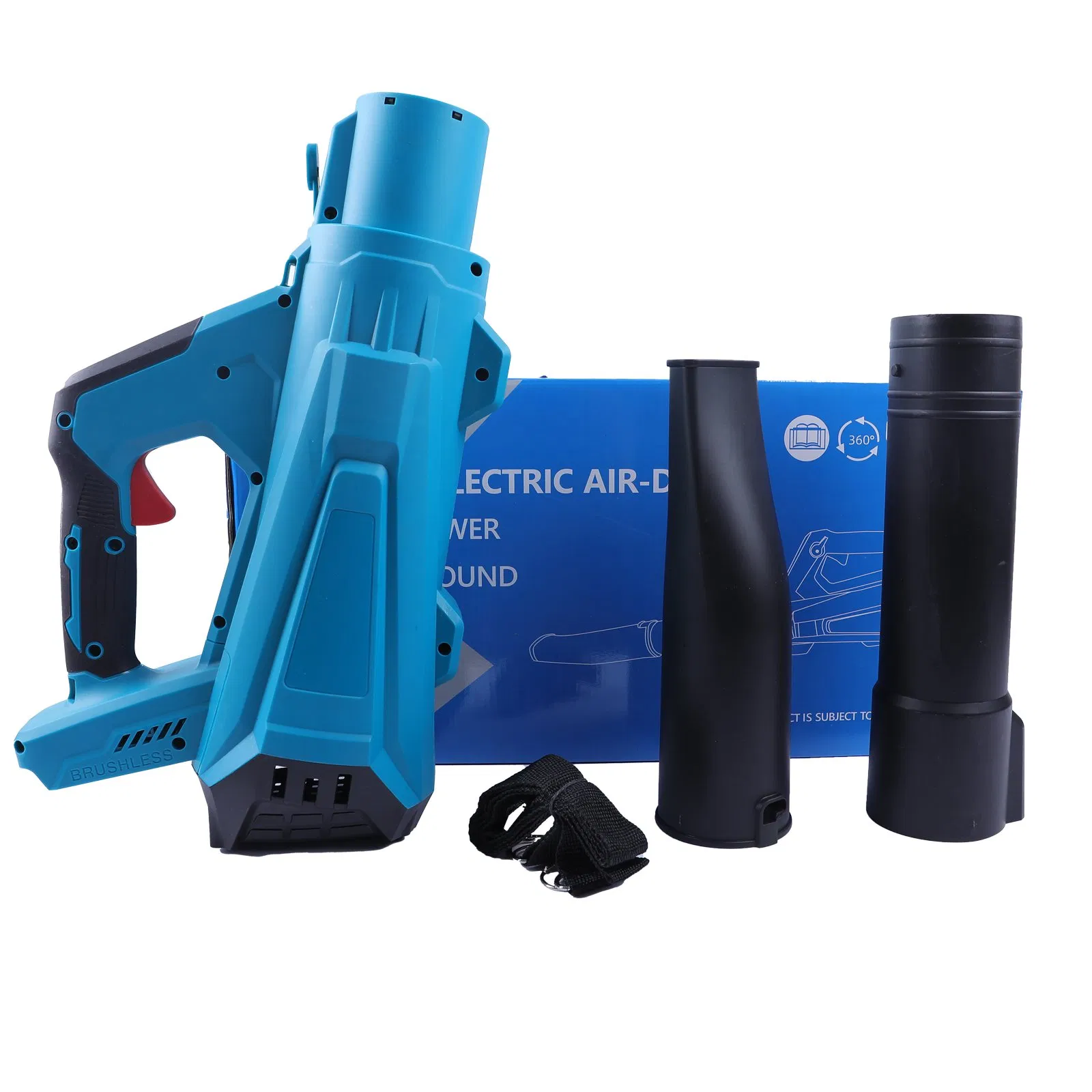 2025 Hot Seller Brushed Motor Industrial Battery Powered Leaf Blower Portable Blower Storm Gun for Garden Tools
