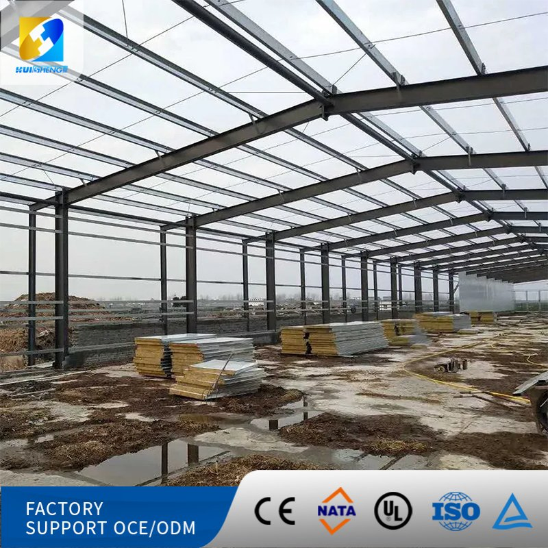 Long Span Steel Structure Warehouse Prefabricated Industrial Plant