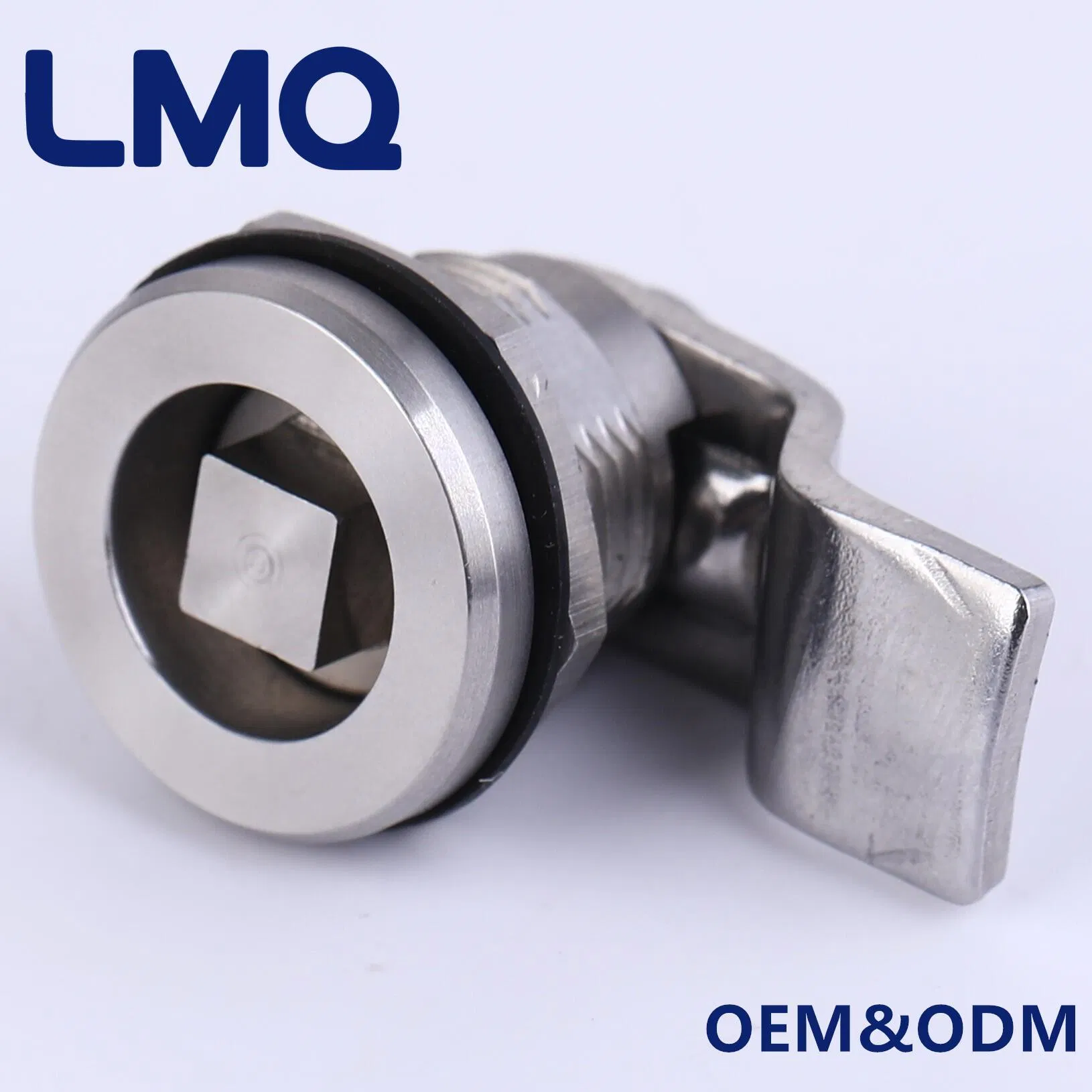 304 Stainless Steel Quarter Turn Square Lock Cam Lock for Electrical Appliances