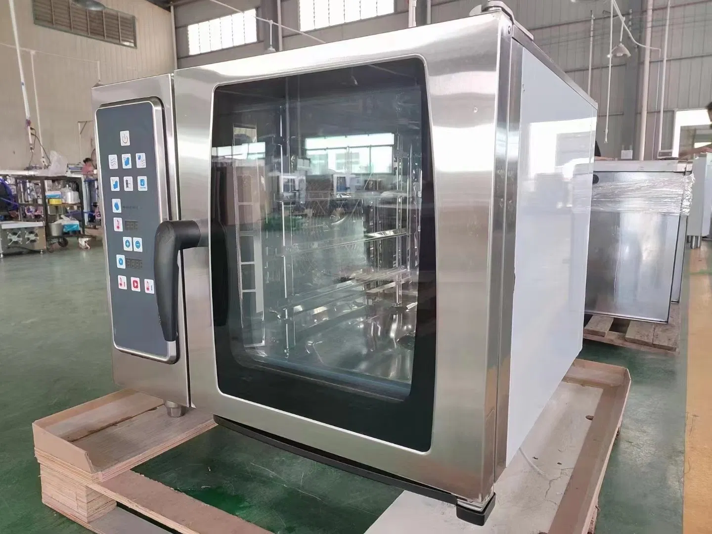Commercial Kitchen Bakery Electric Convection Steam Oven