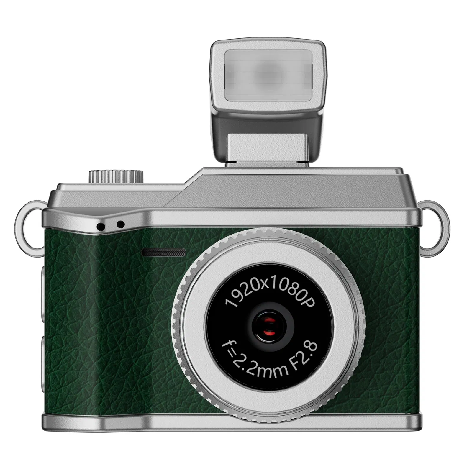 0.96 Inch IPS Color Screen LED Fill Light Pendant Necklace Design Lightweight Mini Camera