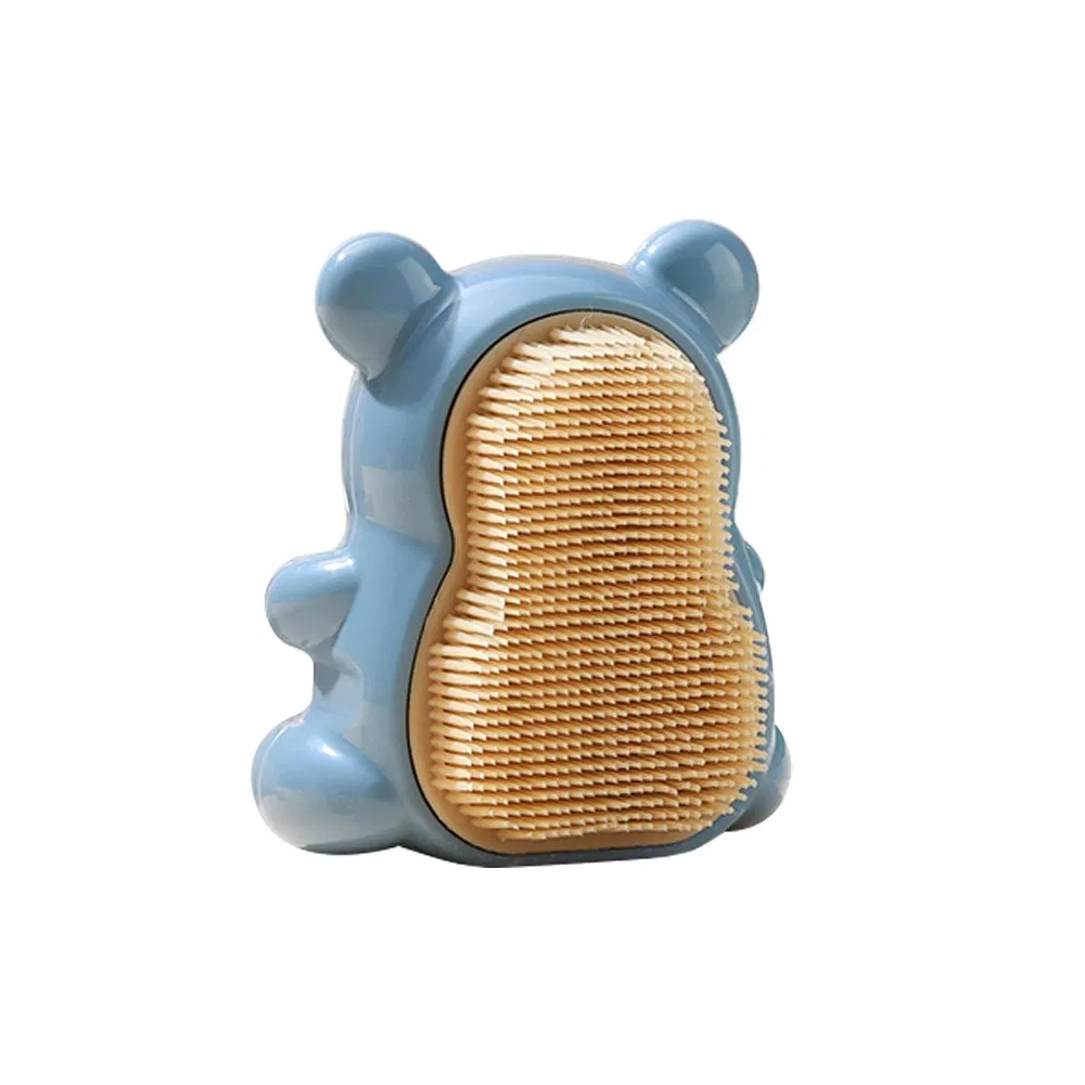 OEM Free Sample Good Quality Bear Baby Dust Cleaner Brush Kids Hands Washing Brush Nail Clean Brush