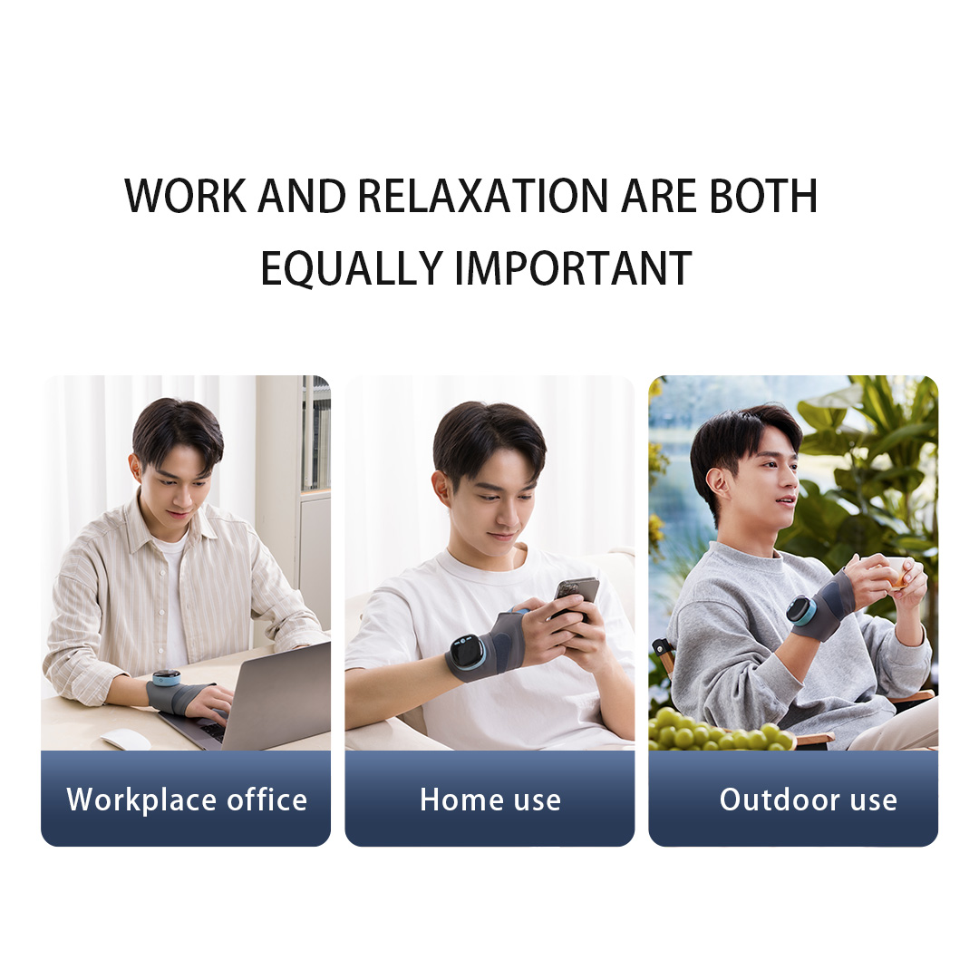 Напульсники для зала с подогревом и массажем Tech Love