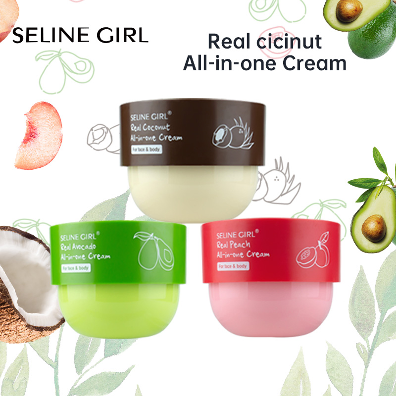 Seline Girl 300ml Peach Smooth Moisturizing Hydrating Repair Body Lotion