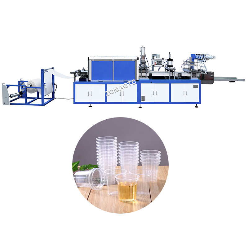 Машина для производства пластиковых стаканчиков и крышек ZMPP530