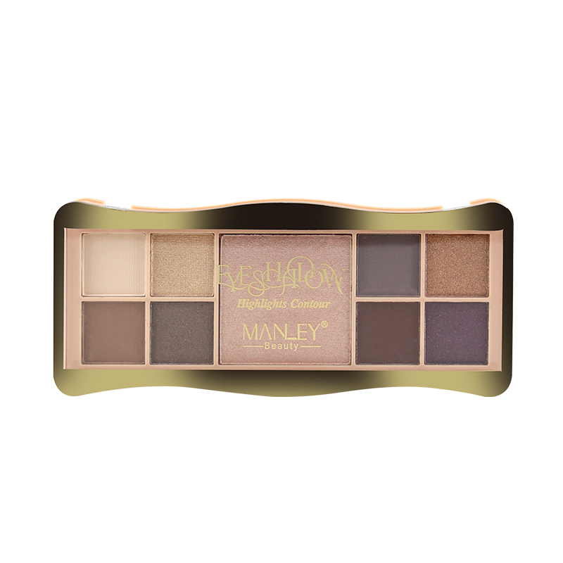 Seline Girl 4 Styles Custom Shimmer Matte 7 Colored Eyeshadow Palette