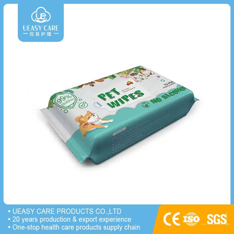 Unisoft Material Wet Tissue Toilet Flushable Wipes with Private Label