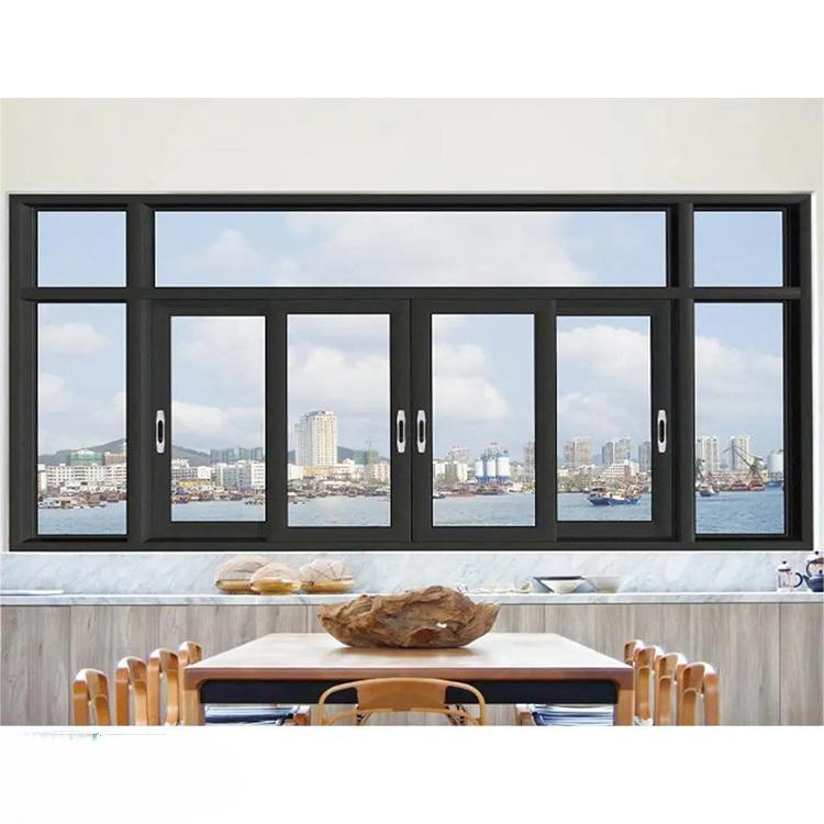 Factory Price Modern Design Aluminum Windows Heat & Sound Insulation Aluminum Sliding Windows for House
