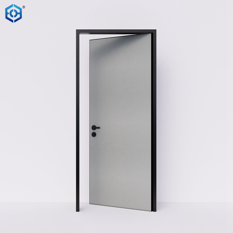 Wood China PVC Bathroom WPC and Engineered Veneer Front Bedroom Door Factory