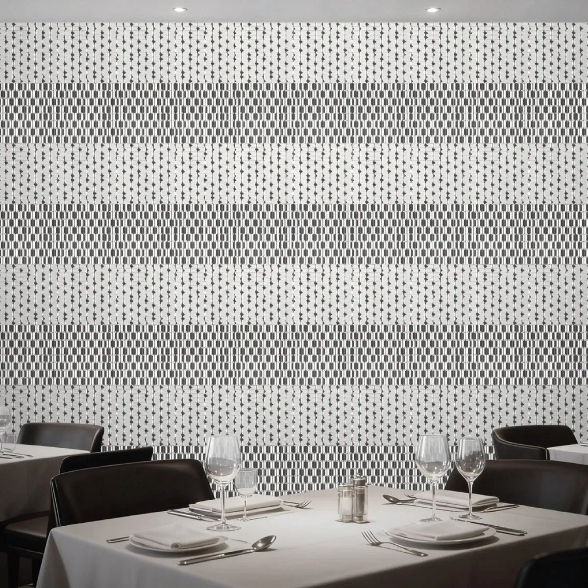 3D Strong Concrete Brick Tile for Restaurant Shop Mall Indoor Outdoor Wall Decor Durable Eco-Friendly Dove 70*220*8mm