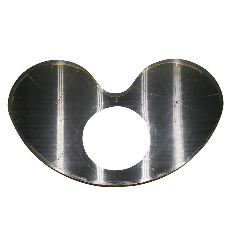 Schwing Concrete Pump 10018046 Kidney Plate Housing Lining DN180 Outlet Side