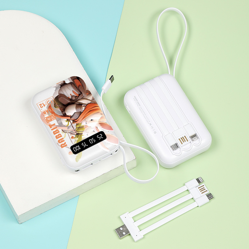 Mobile Power Bank Charger Fast Charging 10000mAh Pd20W Portable Charger USB C Quick Charge Wireless Power Bank for iPhone, Samsung Phone, iPad etc