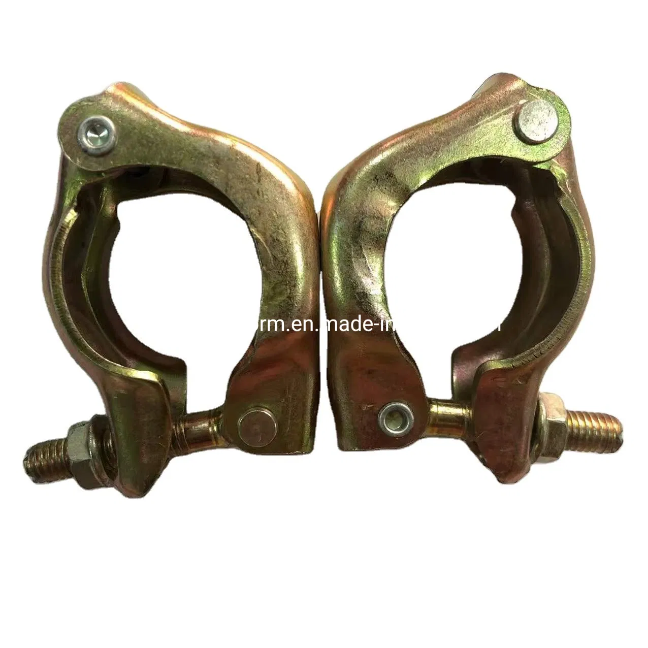 Forged Swivel Steel Quick Scaffolding Pipe Joint Clamp Coupler Electronic Galvanized Drop Forged Steel Scaffolding Coupler