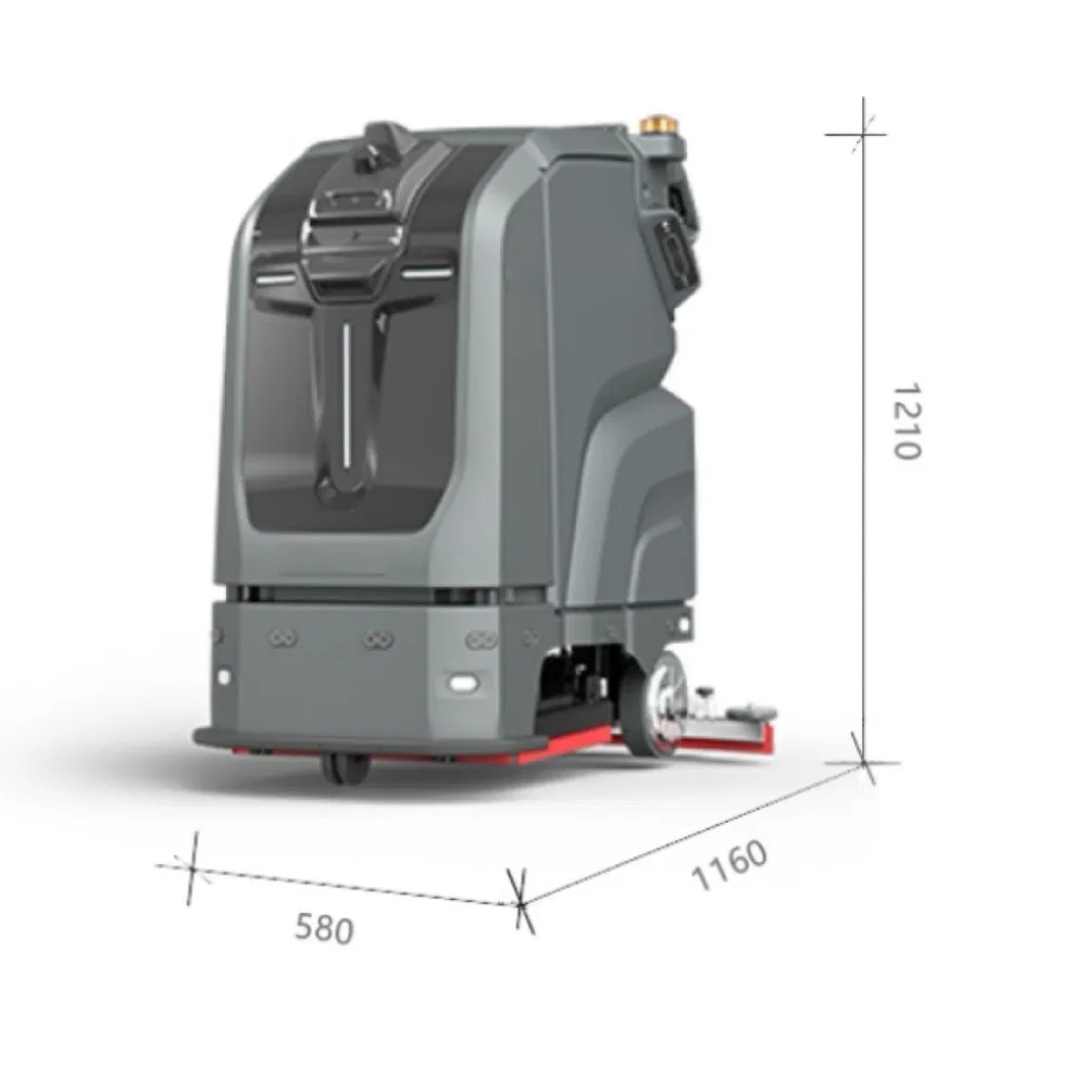 Tn70-PRO Unmanned Floor Scrubber Robot Vacuum and Mop Cleaner Industrial Workshop Commercial Intelligent Ai