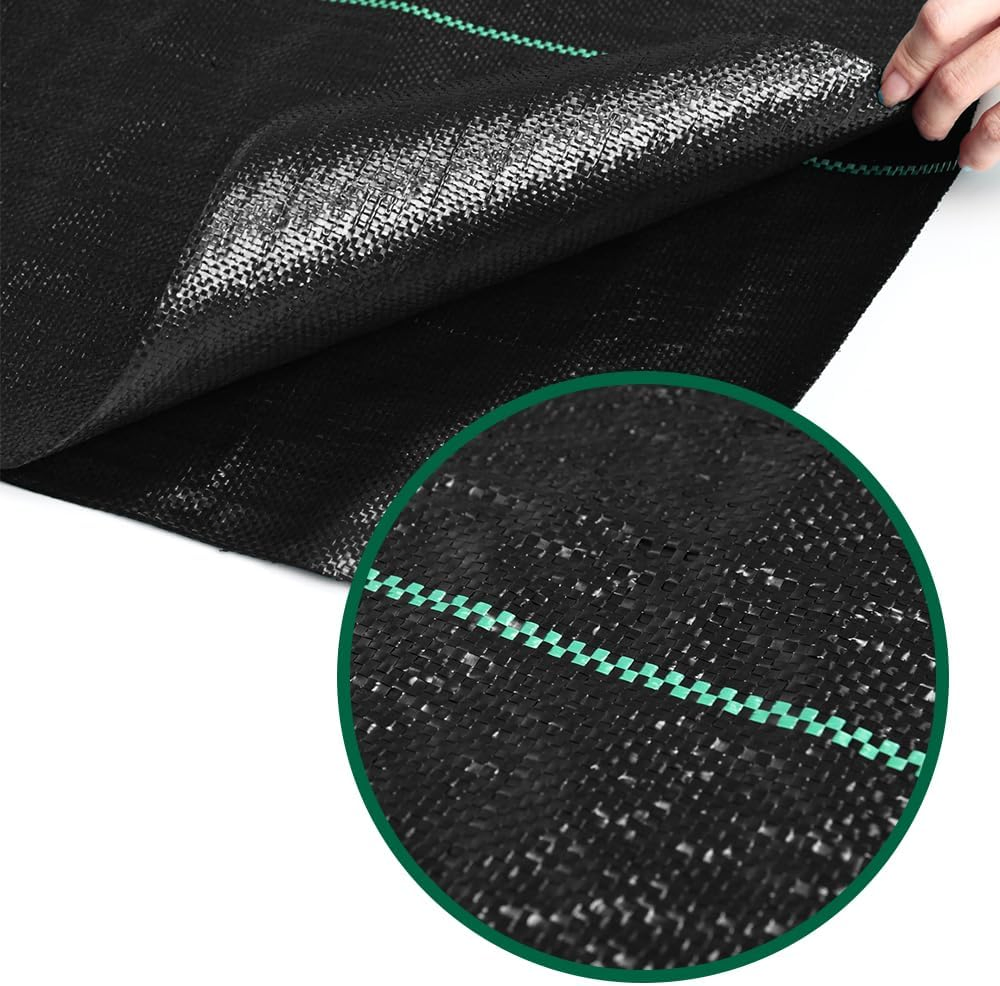 Weed Barrier Fabric for Landscape Ground Cover PP Woven Fabric Mat