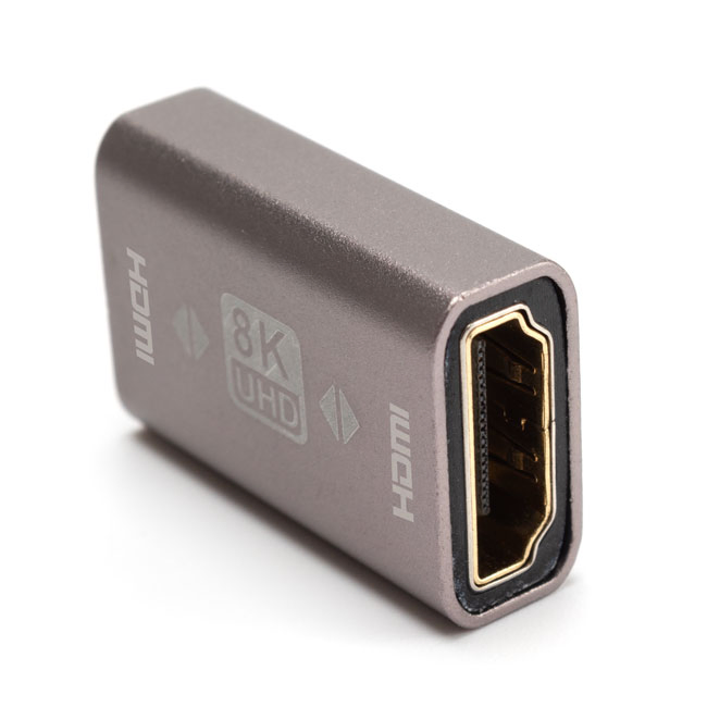 Коннектор HDMI Female-Female 8K 48Gbps с Ethernet
