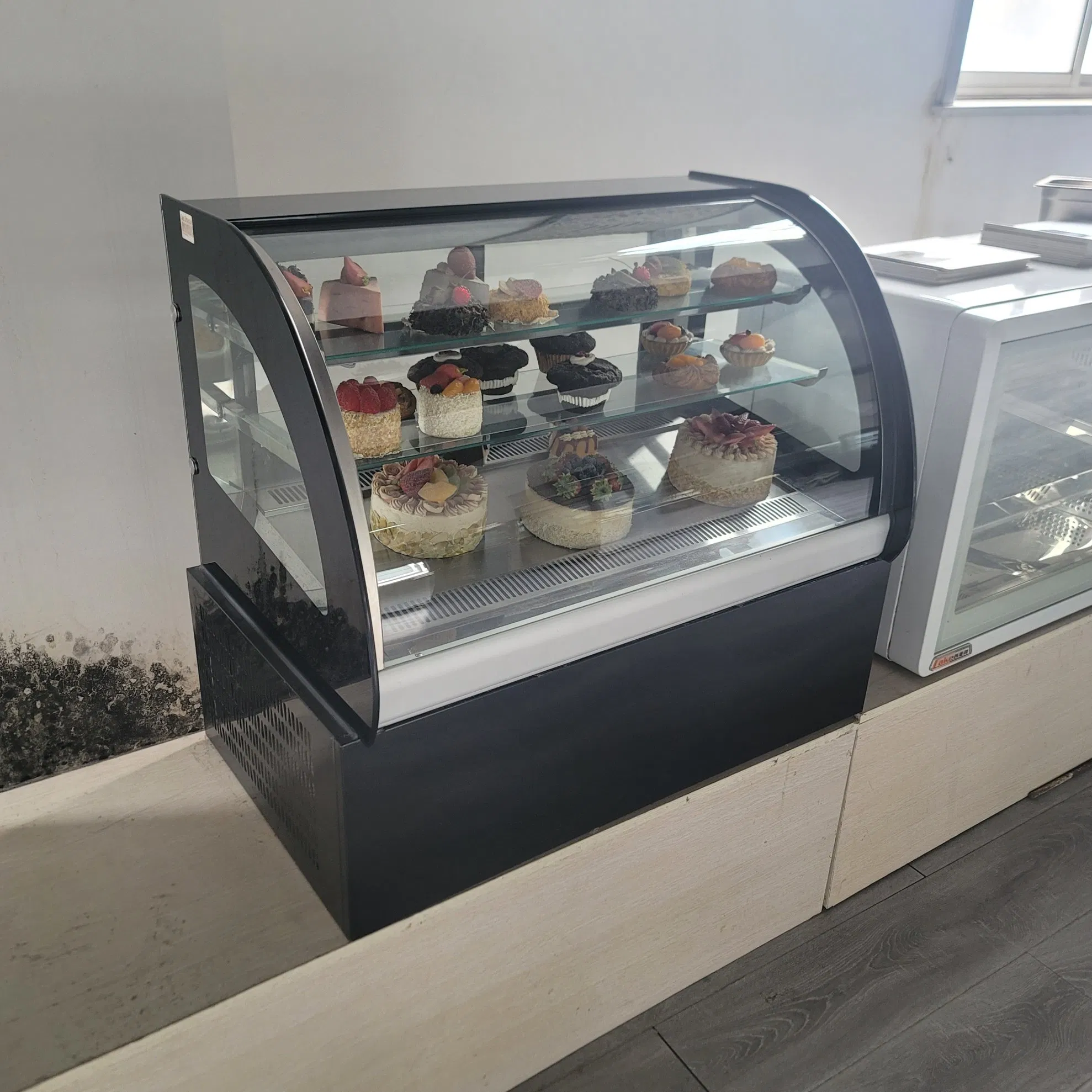 Commercial Cold Countertop Small Counter Top Cake Display Fridge Refrigerated Cases
