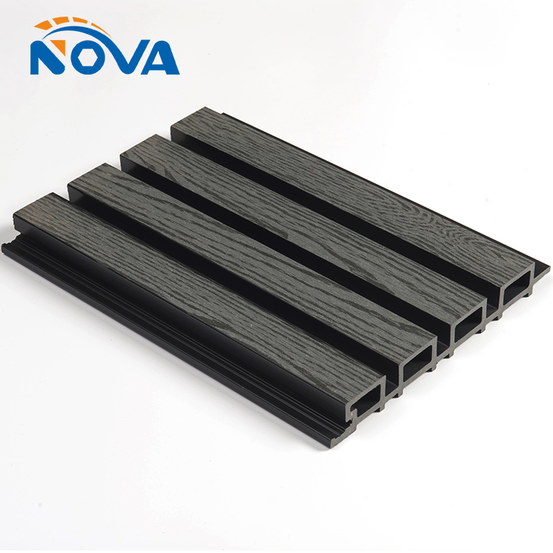 Plastic Wood Garden Engineering, Wood Plastic Hollow Great Wall Wall Panels