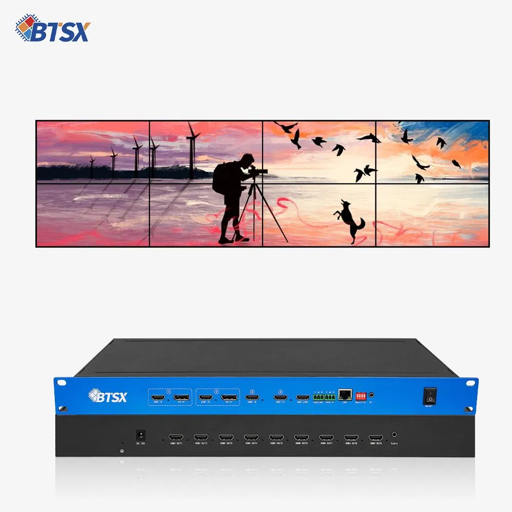 Контроллер видеостены 2x4, 3x3, 4K60 HDMI