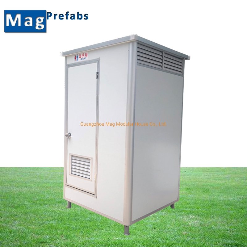 Factory Price Single Ready Made Site Temporary Resued Public Mobile Bathroom Sanitary Portable Toilet