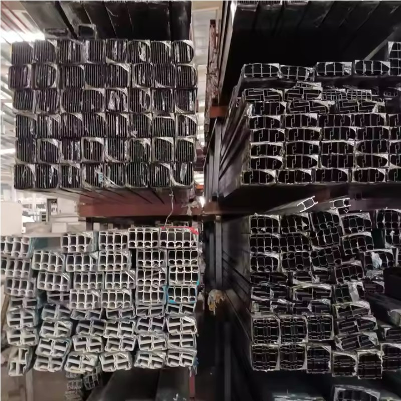 Anodized T Track Rectangular Alu Pipe Half Rounded V Slot Industry Aluminum Extrusion Profile