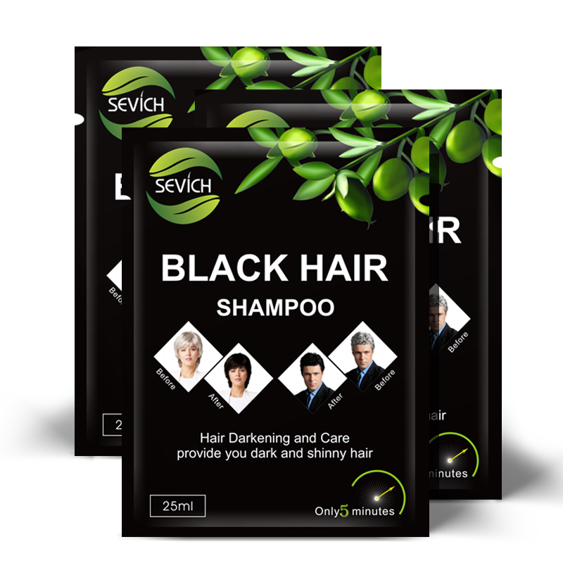 Organic Hair Dye Black Herbal Hair Shampoo