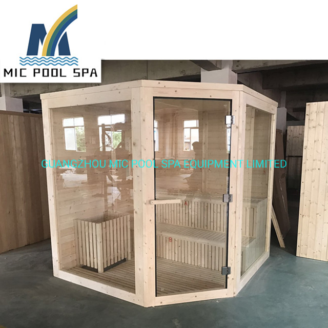 High Quality Steam Sauna Rooms Dry Sauna Room Infrared Cheap Sauna Room with Accessories