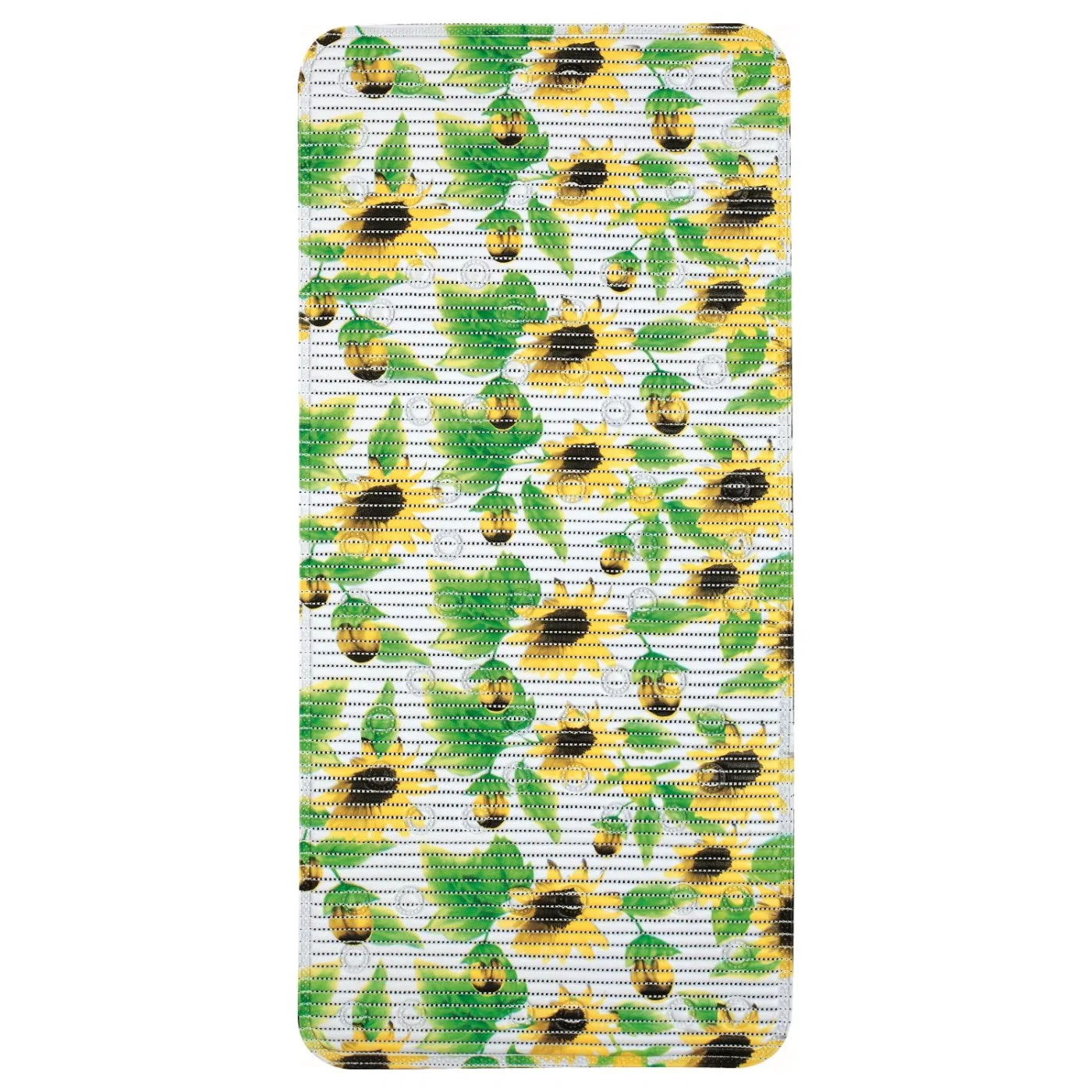 Customized Printed PVC Anti-Slip Bathtub Shower Bathroom Mat with Suction Cups