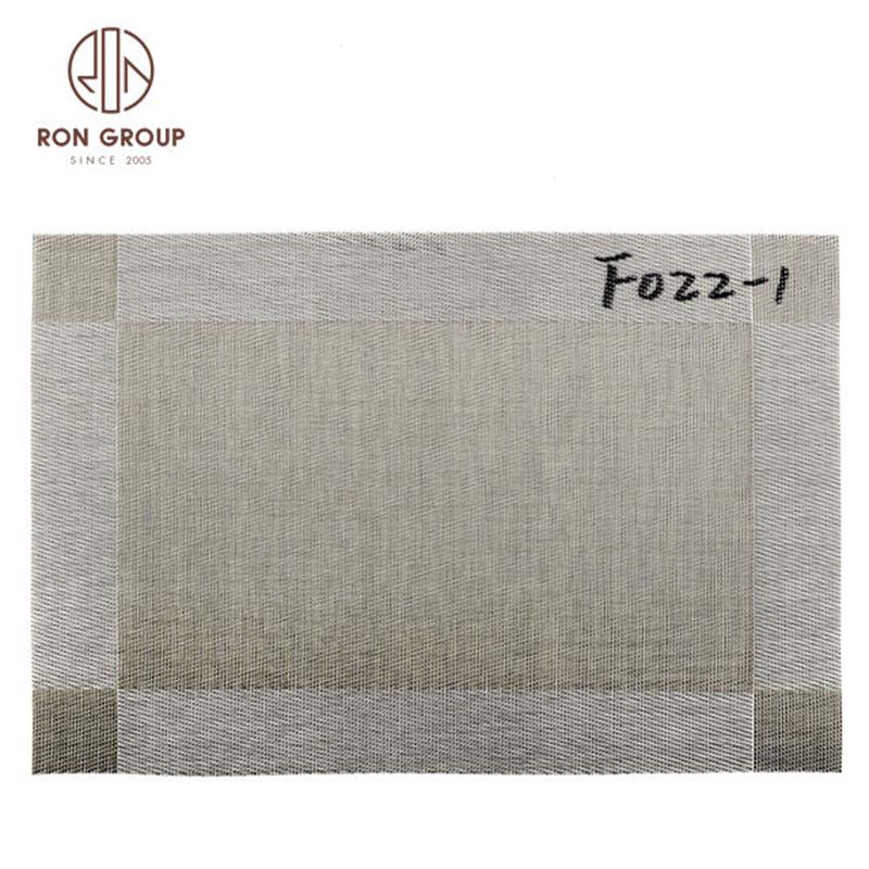 Luxury OEM Heat Resistant Handmade Table Mats for Wedding