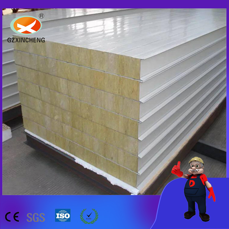 RoHS-Certified Rock Wool Sandwich Panels