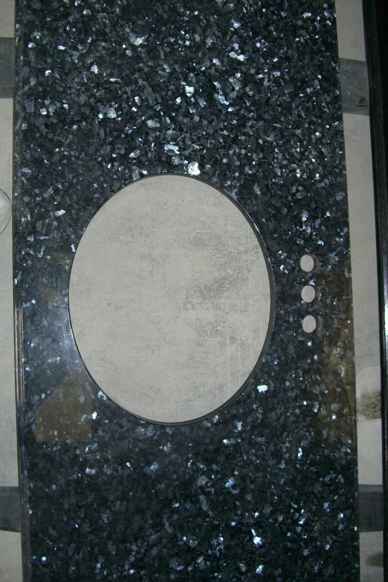 New Blue/Pearl Granite Polish Tile Cheap/Price Natural Cladding/Facade Wall/Curtain Stone