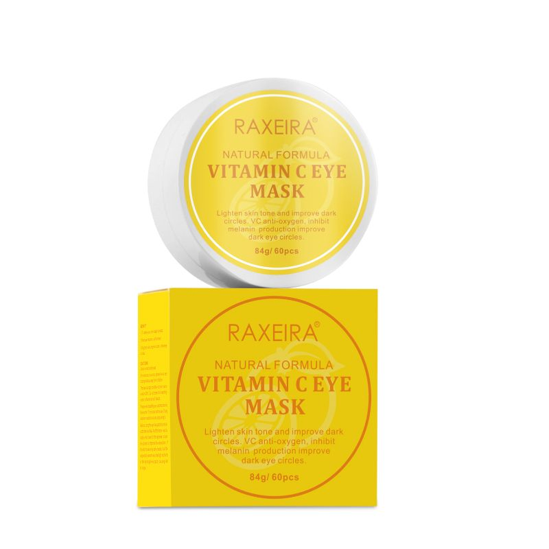 Private Label Factory Wholesale Natural Nourishing Vitamin C 24K Gold Wrinkle Remover Eye Mask
